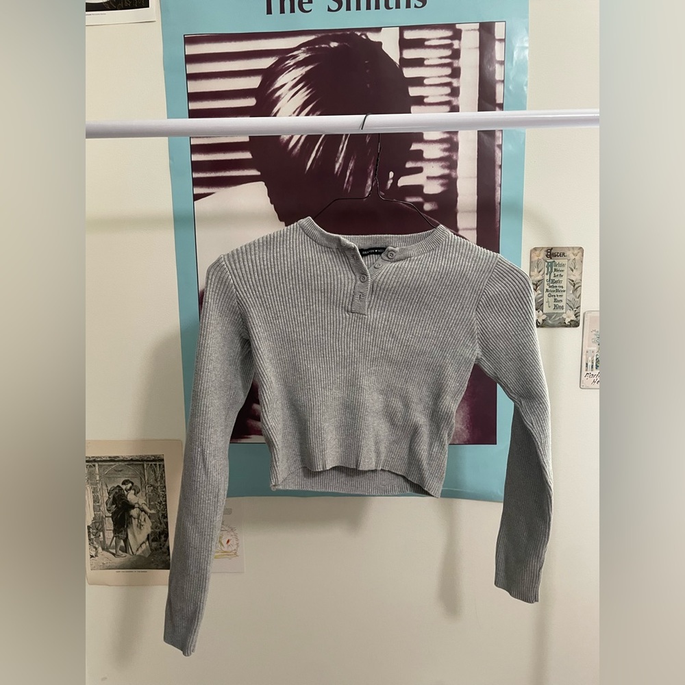 Cropped Long T-Shirt